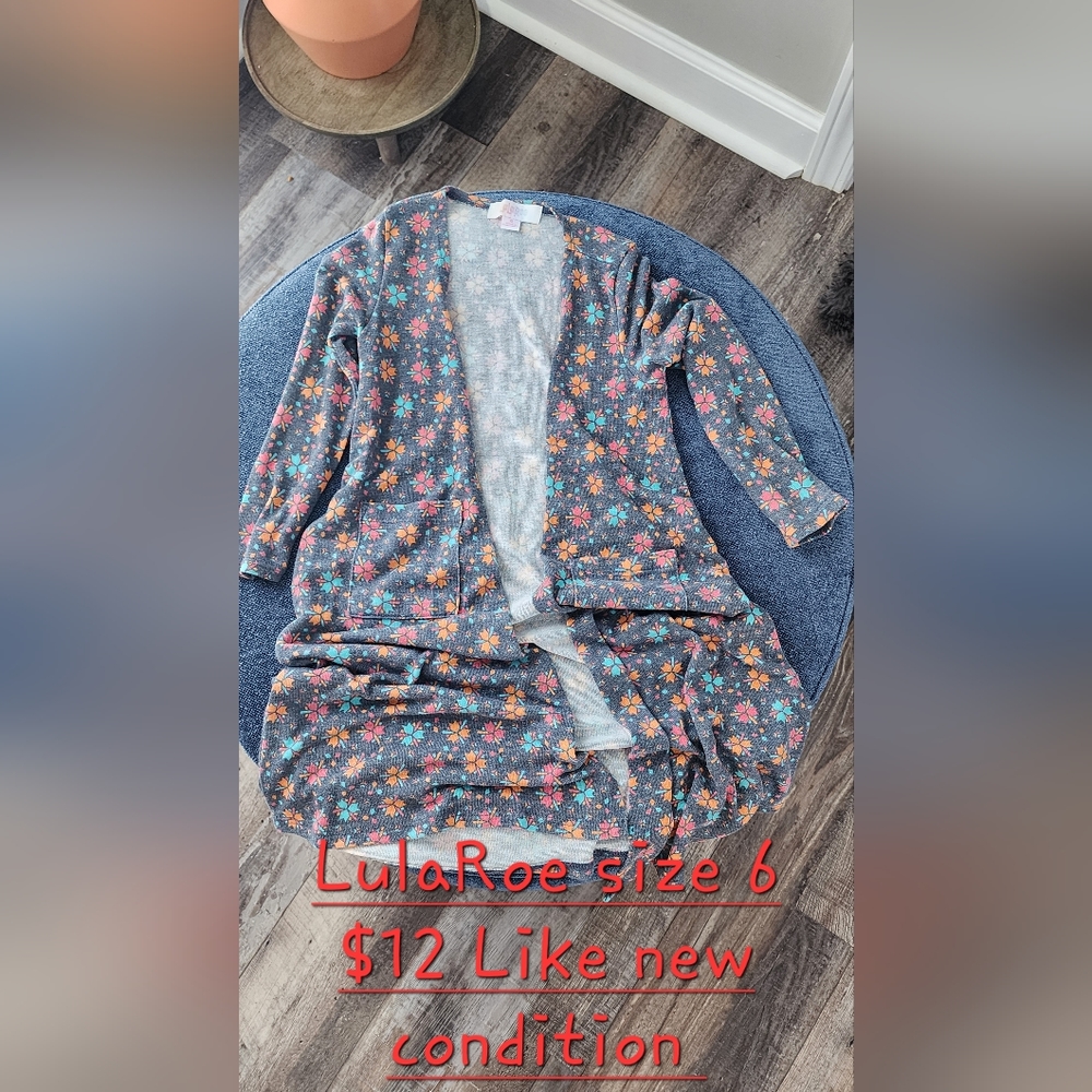 Lularoe size 6 cardigan
